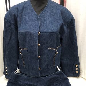 1980’s Vintage  from  I. Magnin 
skirt/and jacket  fabulous condition!